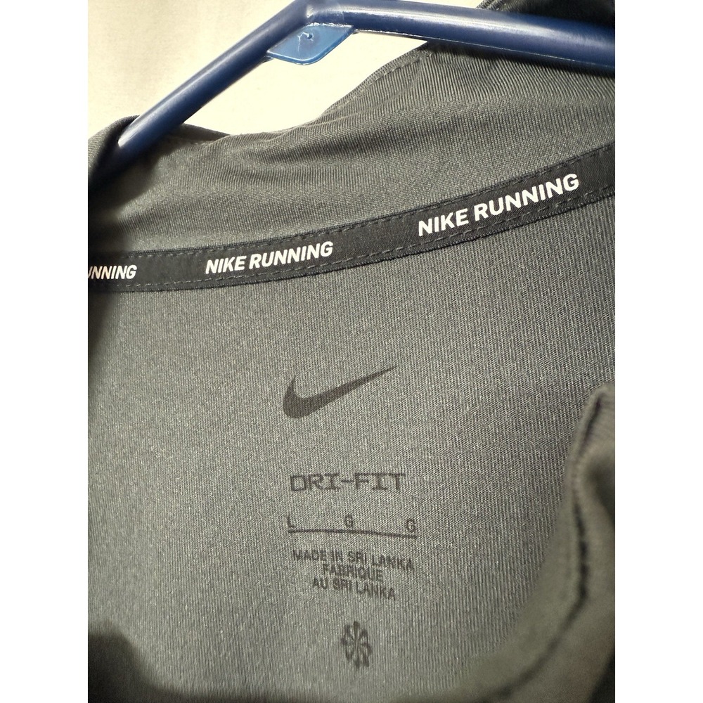 Nike Dri Fit 1/4 Zip Long Sleeve Pullover Womens Large D18 - Picture 2 of 3